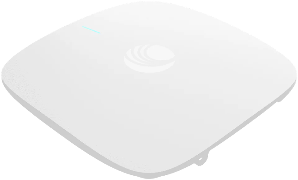 Cambium Networks XE3-4 Wi-Fi 6E indoor access point, from the manufacturer's product render.